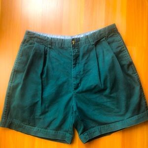 Olive Green Christian Dior Shorts